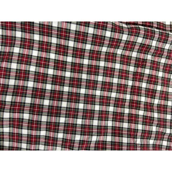 Lauren Ralph lauren non iron button down red plaid long sleeve  size 15.5 - 32/3 - Picture 5 of 6